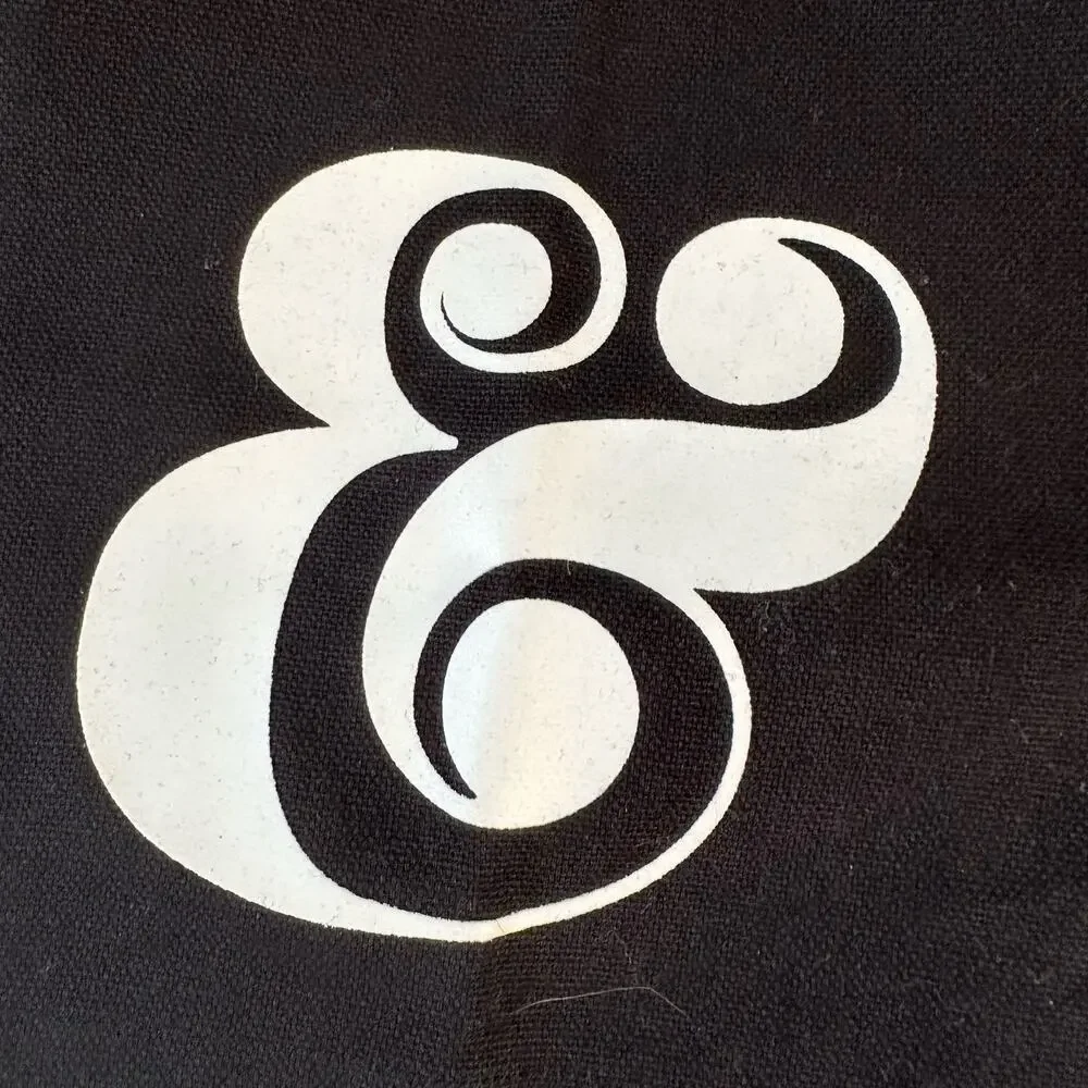 Kate Spade New York Set Of 2 Black Ampersand 